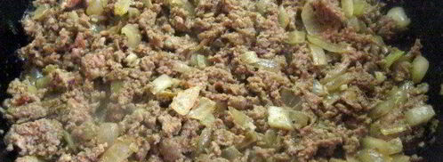 лепешки с мясом. Шаг 2