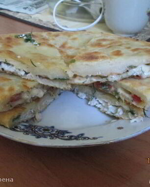 Лепешки с начинкой