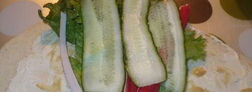 лепешки с салатиком. Шаг 3