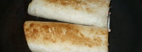 лепешки с салатиком. Шаг 6