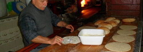 манаиш-лепешки с сыром и кунжутом, заатаром. Шаг 11