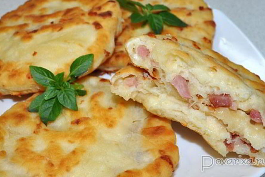 Рецепт сырных лепешек, быстрых и вкусные