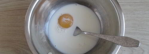 сырные лепешки на молоке на сковороде. Шаг 6