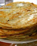 Заварные лепешки с сыром и зеленью