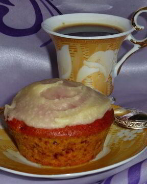 Финские сочные свекольные маффины