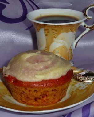 Финские сочные свекольные маффины