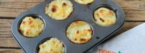 гратен из картофеля в стиле маффинов. Шаг 8