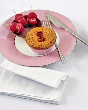 Клубничные маффины