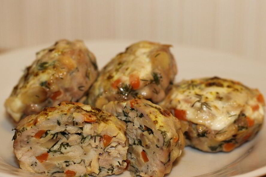 Рецепт куриных маффинов