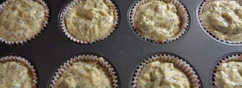 лимонно-маковые маффины на йогурте. Шаг 7