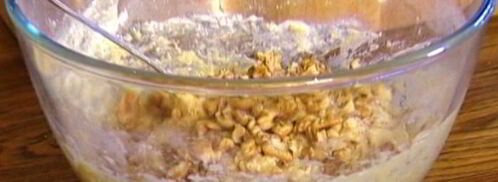 маффины с ананасами и грецкими орехами. Шаг 5