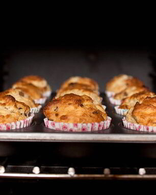 Маффины с бананами