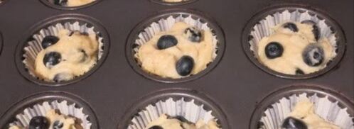 маффины с черной смородиной. Шаг 5