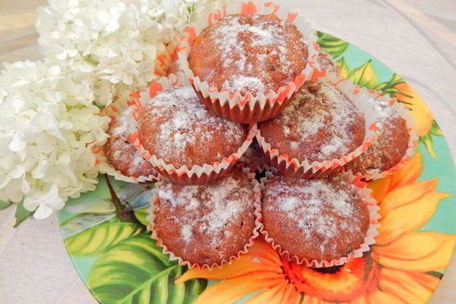 Рецепт маффинов с финиками и грецкими орехами