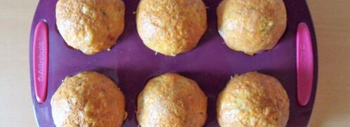 маффины с креветками и шпинатом. Шаг 6