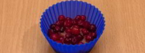 маффины с маскарпоне и ягодами. Шаг 9