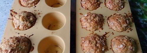 маффины с сыром и орехами макадамии. Шаг 7