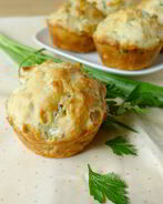 Маффины с сыром и зеленью