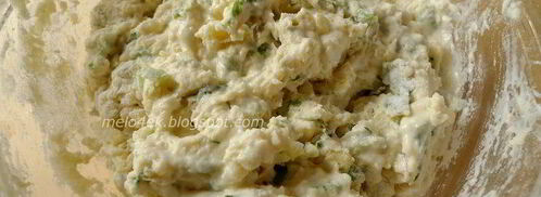 маффины с сыром и зеленью. Шаг 3