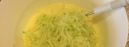 маффины с цукини и цельнозерновой мукой. Шаг 3
