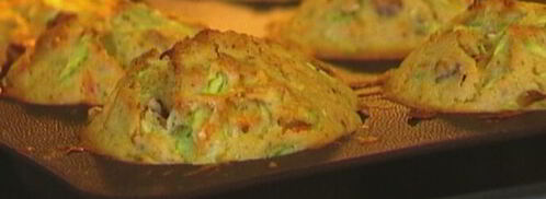 маффины с цукини, морковью и орехами пекан. Шаг 9