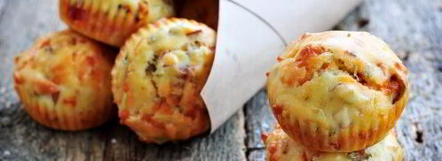 маффины с ветчиной и сыром. Шаг 9