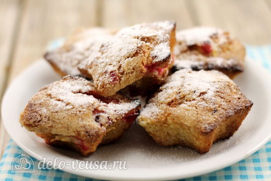 Рецепт маффинов с ягодами