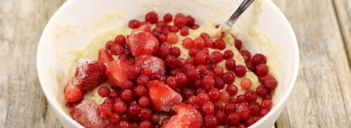 маффины с ягодами. Шаг 6