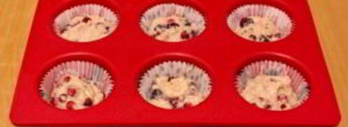 маффины с ягодой. Шаг 5