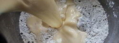 маффины со сгущенкой. Шаг 2