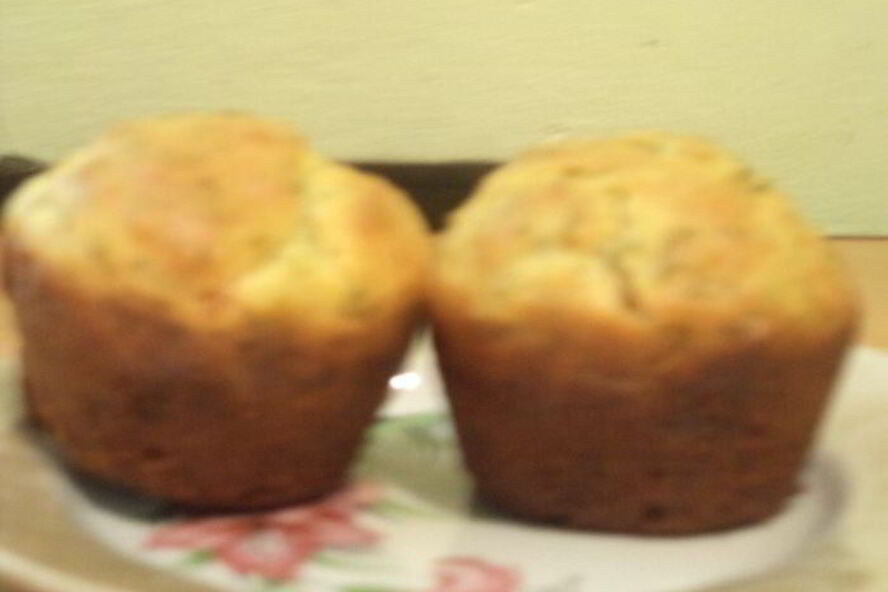 Рецепт маффинов со слабосоленой семгой