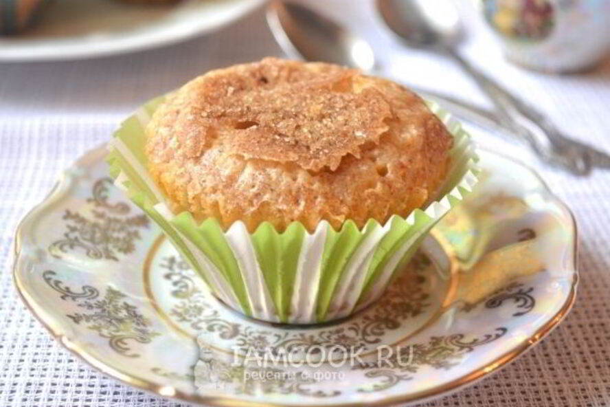 Рецепт маффинов со сливами и корицей