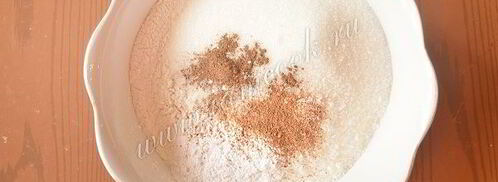 маффины со сливами и корицей. Шаг 4