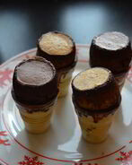 Маффины в вафле