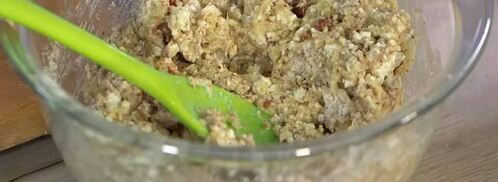 миндально-творожные маффины со шнитт-луком. Шаг 5