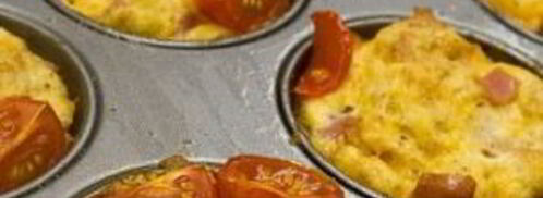 необычные маффины с ветчиной и сыром. Шаг 4