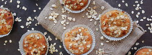 овсяные маффины с яблоками. Шаг 5