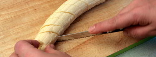 шоколадные маффины с бананом. Шаг 4