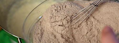 шоколадные маффины с бананом. Шаг 7