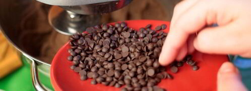 шоколадные маффины с бананом. Шаг 8