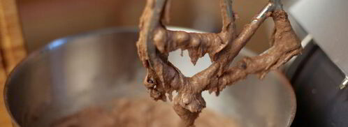 шоколадные маффины с бананом. Шаг 9