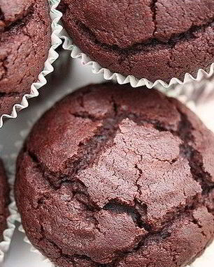 Шоколадные маффины с кофе