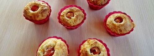 сырные маффины с черри. Шаг 19