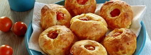 сырные маффины с черри. Шаг 21