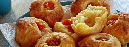 сырные маффины с черри. Шаг 23