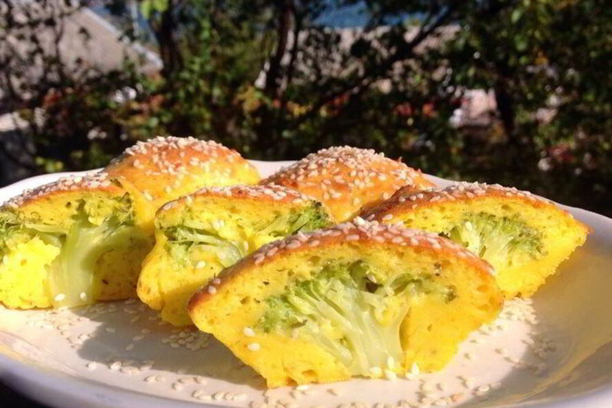 Рецепт творожно-сырных маффины с брокколи