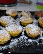 Тыквенные маффины с шоколадной начинкой