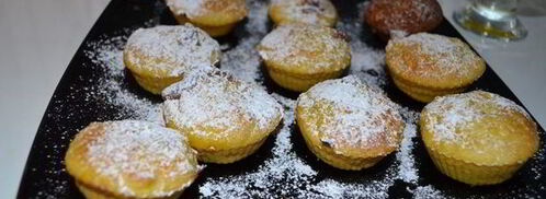 тыквенные маффины с шоколадной начинкой. Шаг 7