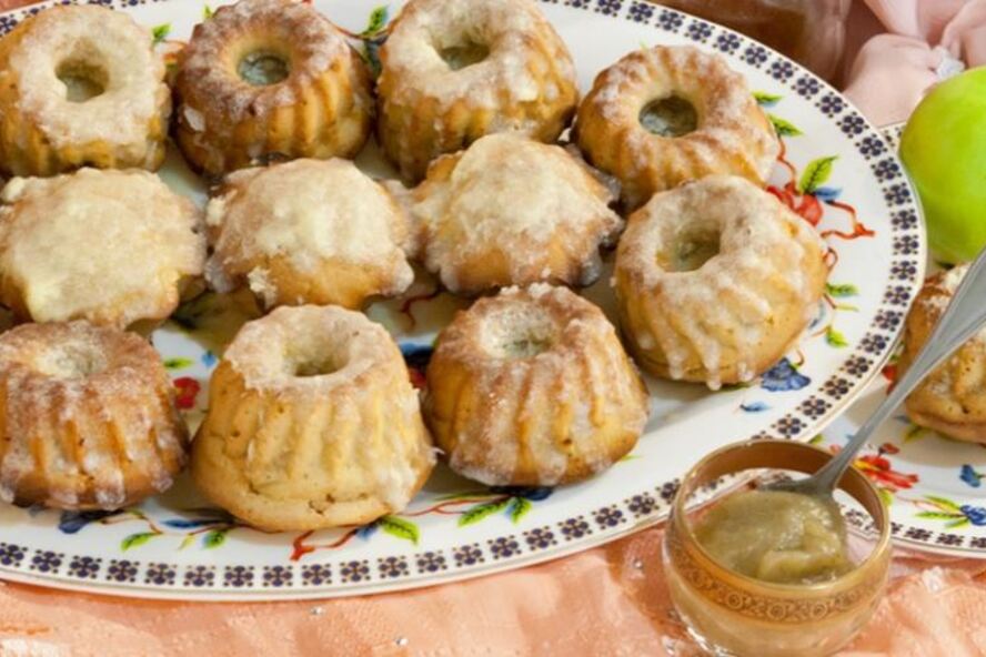 Рецепт яблочно-кардамонных маффины