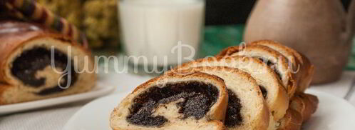 маковый дрожжевой рулет. Шаг 11